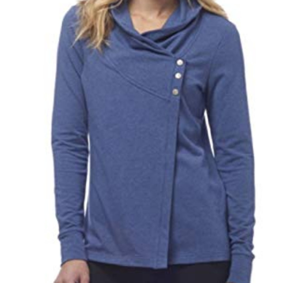 danskin french terry wrap